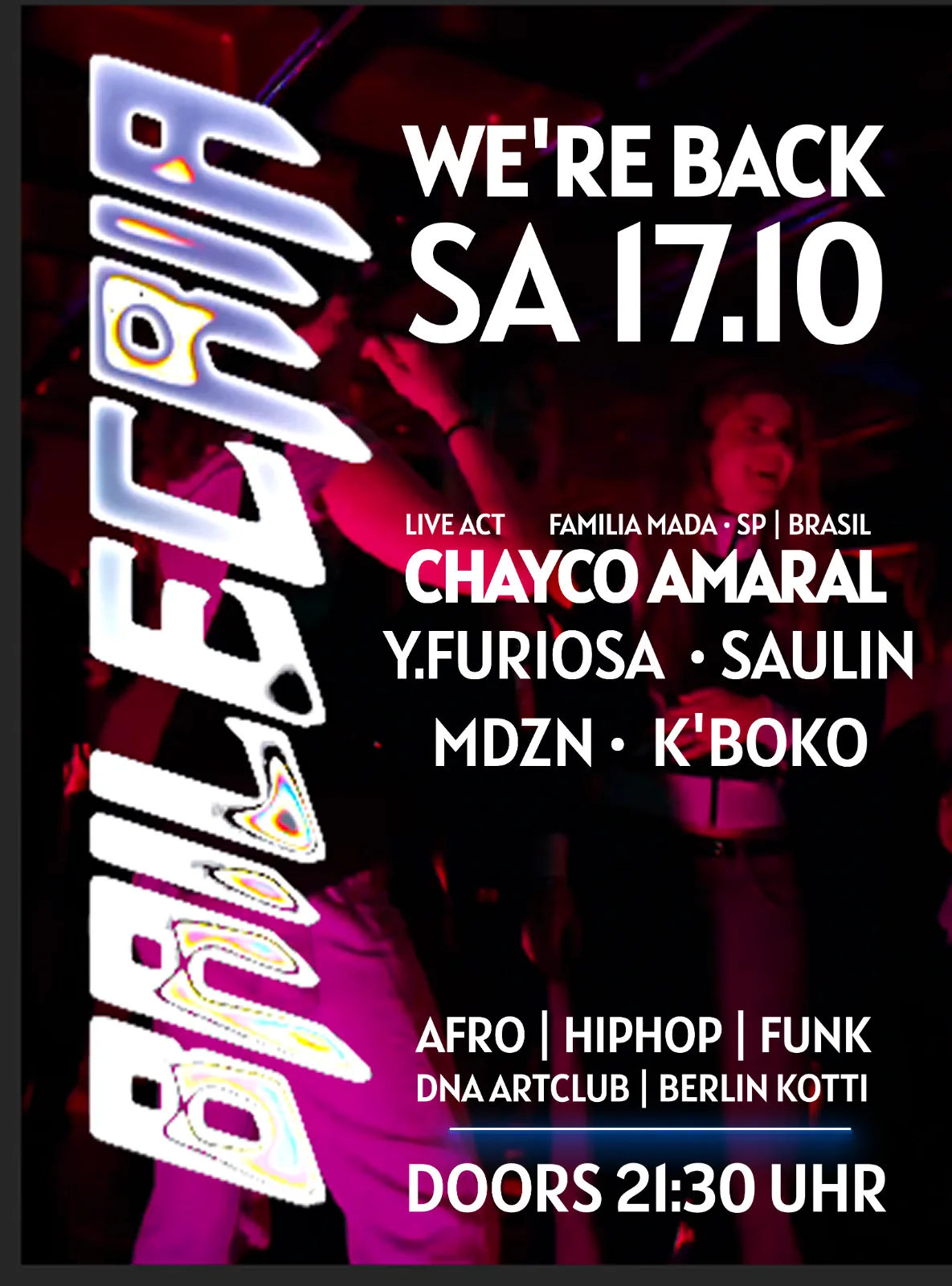 BAilecria 17 oct 22PM - Dna artclub
